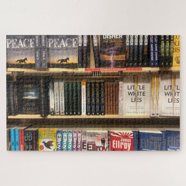 book case jigsaw puzzle (Horizontal)