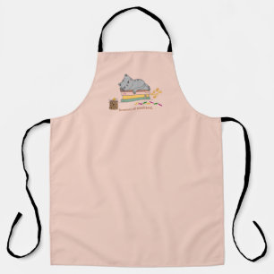 Book Cat Apron