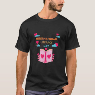 Book Celebrate International Literacy Day T-Shirt