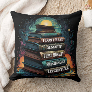 Book Choices Humour Cushion