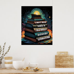 Book Choices Humour Poster