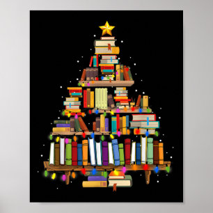 Book Christmas Tree Lights Teacher Librarian Read Poster