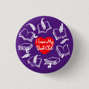 Book Club 3 Cm Round Badge