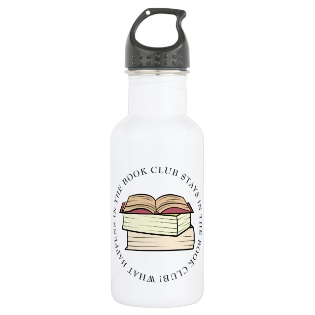Book Club 532 Ml Water Bottle (Front)