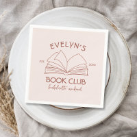 Book Club Bachelorette Bookish Hand Drawn 