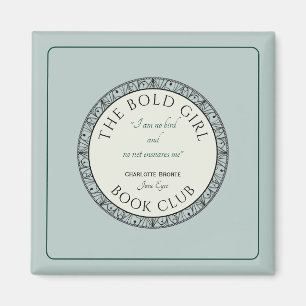 Book Club Blue Customised Magnet