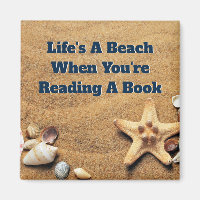 Book Club Book Lover Beach Themed Reading