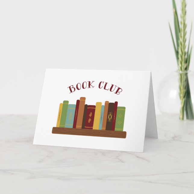 Book Club Card (Front)