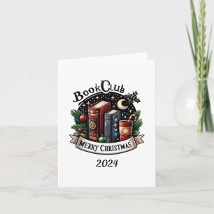 Book Club christmas  Note Card