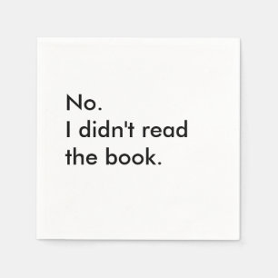 Book Club Cocktail Napkins