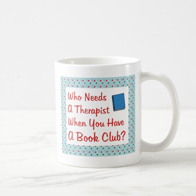 book club coffee mug (Right)
