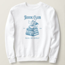 Book Club Fantasy Dragon Lovers Sweatshirt