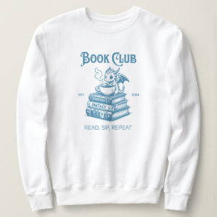 Book Club Fantasy Dragon Lovers Sweatshirt