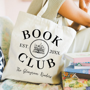 Book Club Gift Personalised Readers Tote Bag
