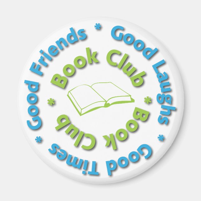 book club good friends magnet (Front)