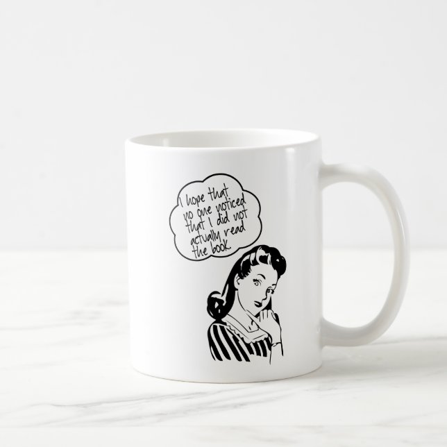 Book Club - I Hope - Retro Coffee Mug (Right)