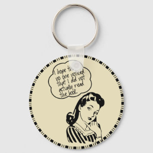 Book Club - I Hope - Retro Keychain