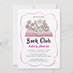  Book Club Invitation