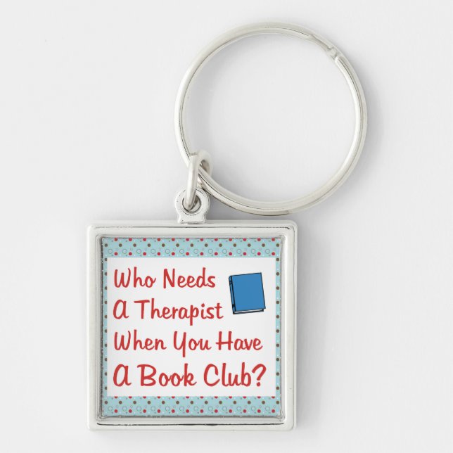 book club key ring (Front)