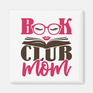 Book Club Mom Magnet