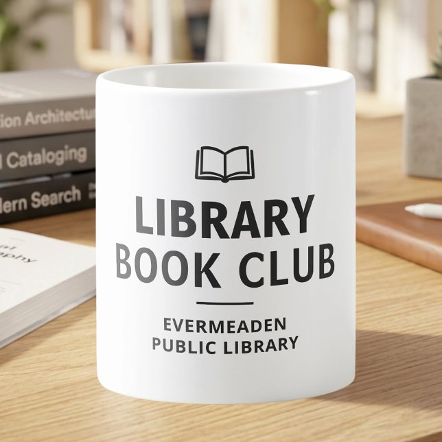 Book Club Name Library Custom  Coffee Mug (Creator Uploaded)