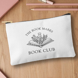 Book Club Name Personalized Gift Accessory Pouch