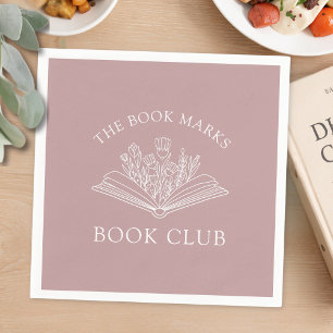 Book Club Name Personalized Party Napkin
