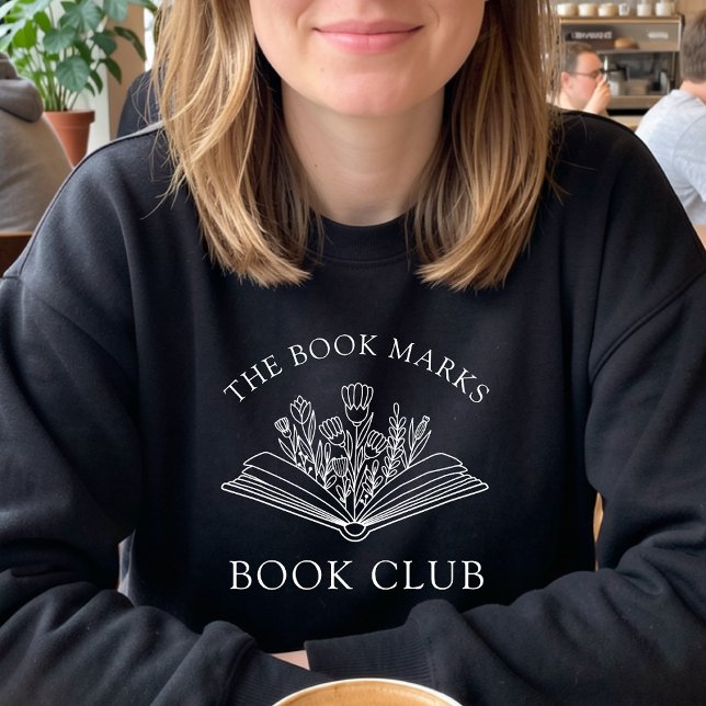 Book Club Name Personalized Reader's Sweatshirt (Creator Uploaded)