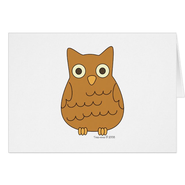 Book Club Owl (Front Horizontal)
