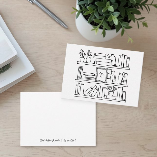 Book Club Personalised Correspondence Card (Creator Uploaded)