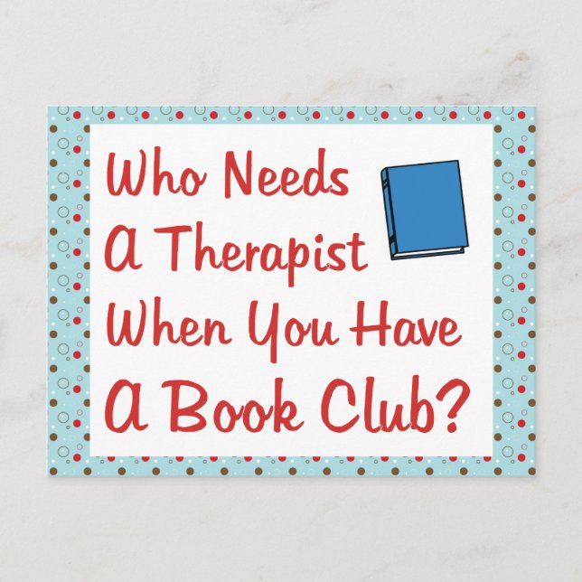 book club postcard (Front)