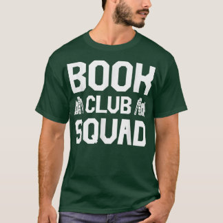 Book Club Squad Reading Book Lovers 80 T-Shirt
