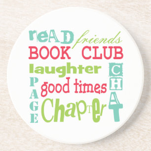 Book Club Subway Design by Artinspired Coaster