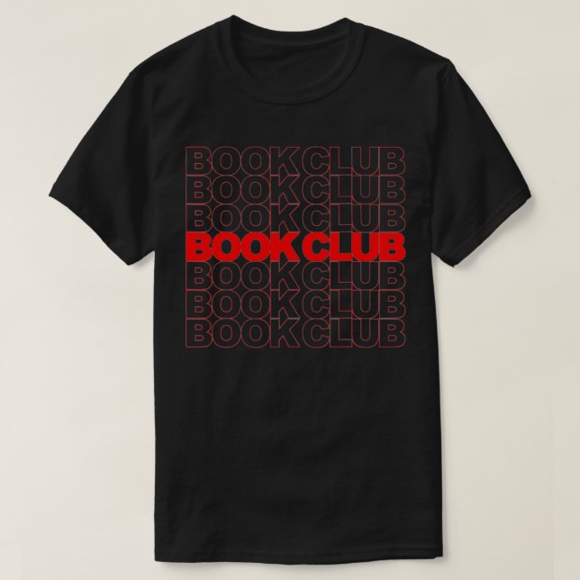 Book Club  T-Shirt (Design Front)