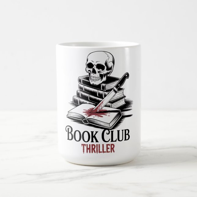 Book Club Thriller Coffee Mug (Center)