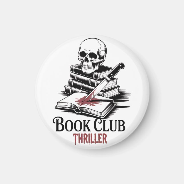 Book Club Thriller Magnet (Front)