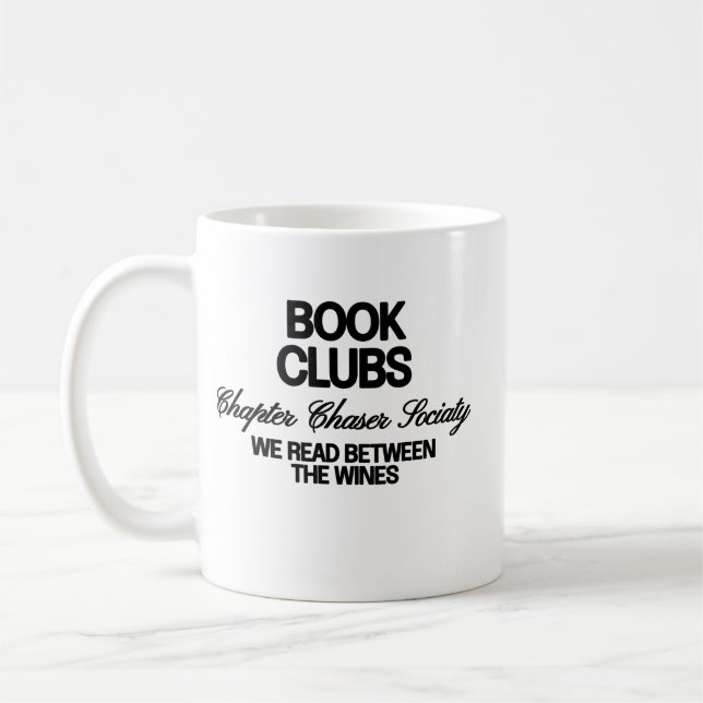Book Clubs Coffee Mug (Left)