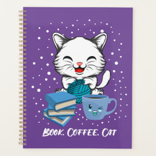 Book Coffee Cat Planner