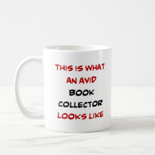 book collector, avid coffee mug