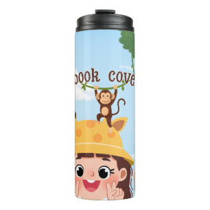 Book Cover   Author Book Launch Promotional Thermal Tumbler