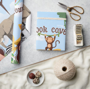 Book Cover   Author Book Launch Promotional Wrapping Paper