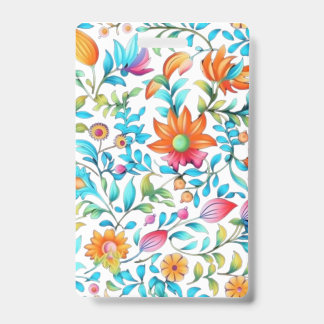 Book design ID badge