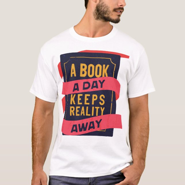 Book design style amazing  T-Shirt (Front)