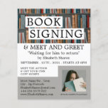 Book Display, Writers Book Signing Advertising Flyer<br><div class="desc">Book Display,  Writers Book Signing Advertising Flyers By The Business Card Store.</div>