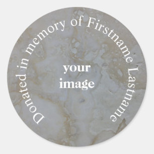 Book Donation Sticker Stone