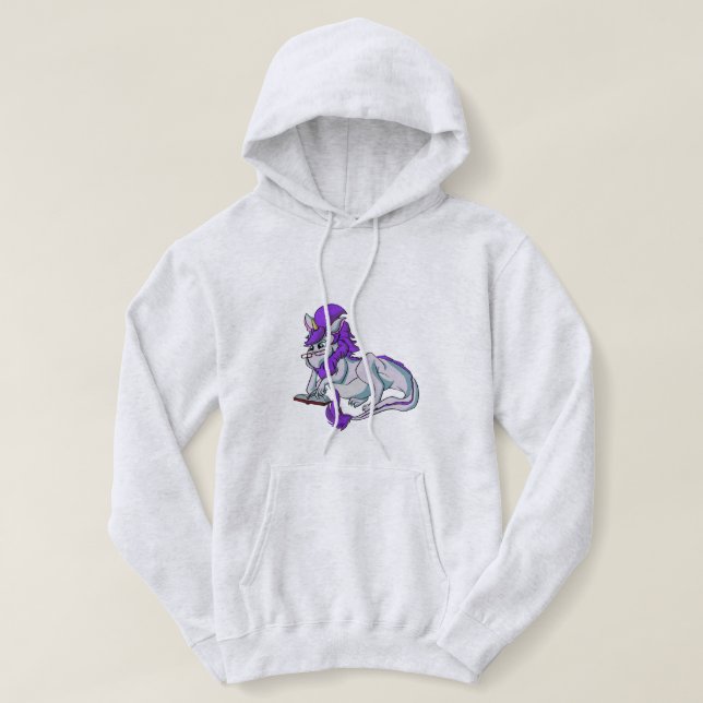 Book Dragon! Hoodie (Design Front)