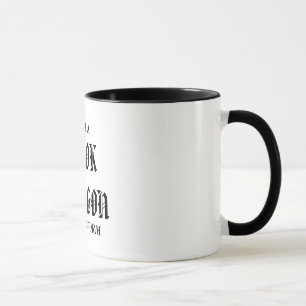 Book dragon...not a book worm. Coffee Mug