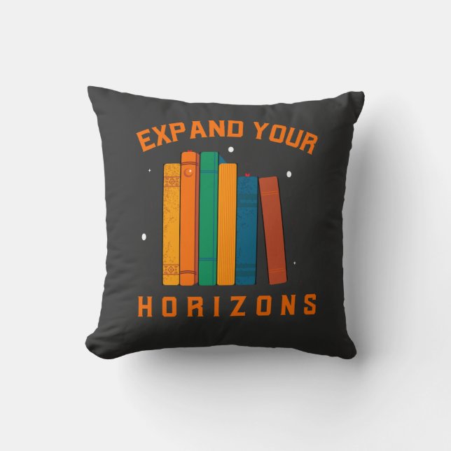 Book : Expand your horizon Cushion (Front)