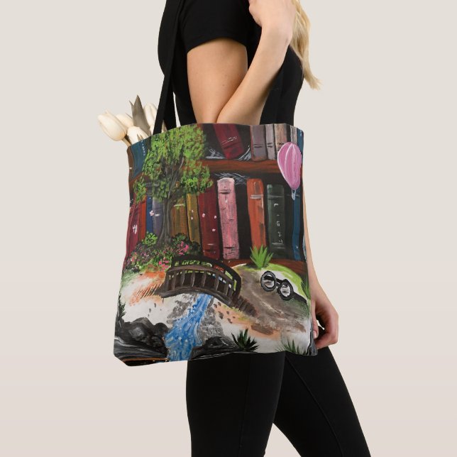 Book Experience Tote Bag (Close Up)