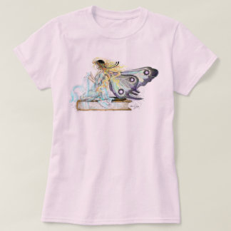 Book Fairy Vintage Art T-Shirt